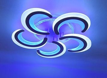 Люстра стельова VALESO 55597/5 біла, LED 3114224001 фото