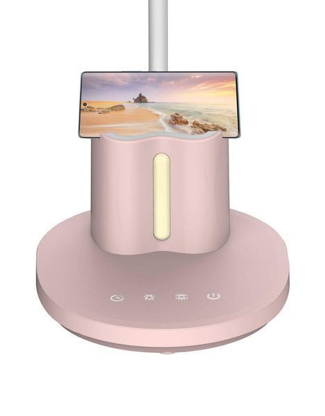 Лампа настільна гнучка світлодіодна Sirius BL-1503 рожева 3008852246 фото