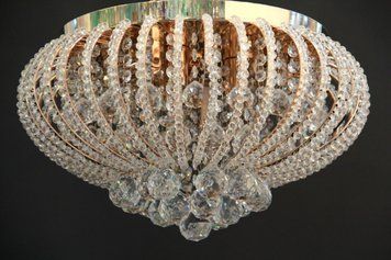 Кришталева люстра SVLIGHT шестилампова 91B00/6 золото 372922933 фото