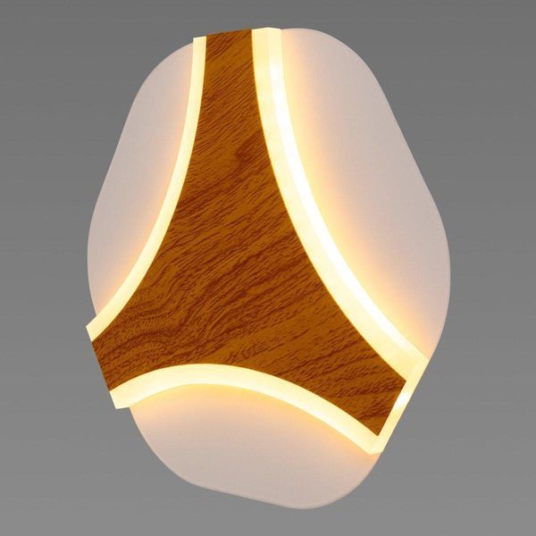Світлодіодне бра 8927-1 9W 200*185*40 white 3008851770 фото